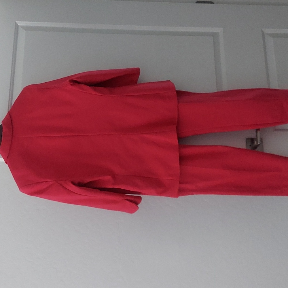 INVESTMENTS Fuschia Pink Pant Suit Size 6 Jacket, Size 8 Pants -Used - Picture 4 of 8